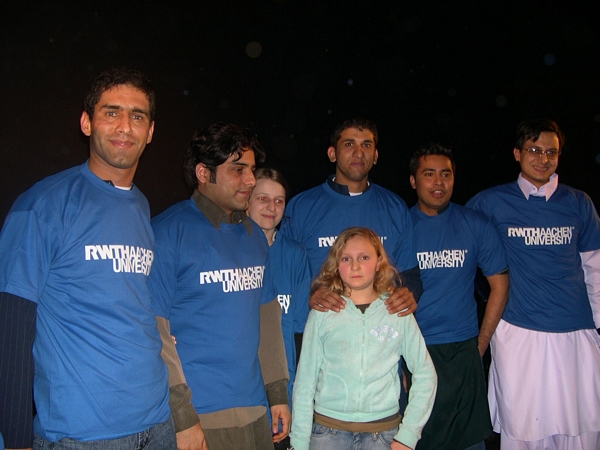 Happy Pakistani Students from RWTH-Aachen, Germany
