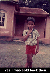 Me as a kid.