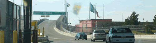 The US Mexico Border.