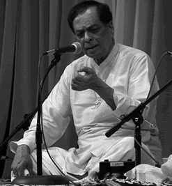 Dr Balamuralikrishna performing